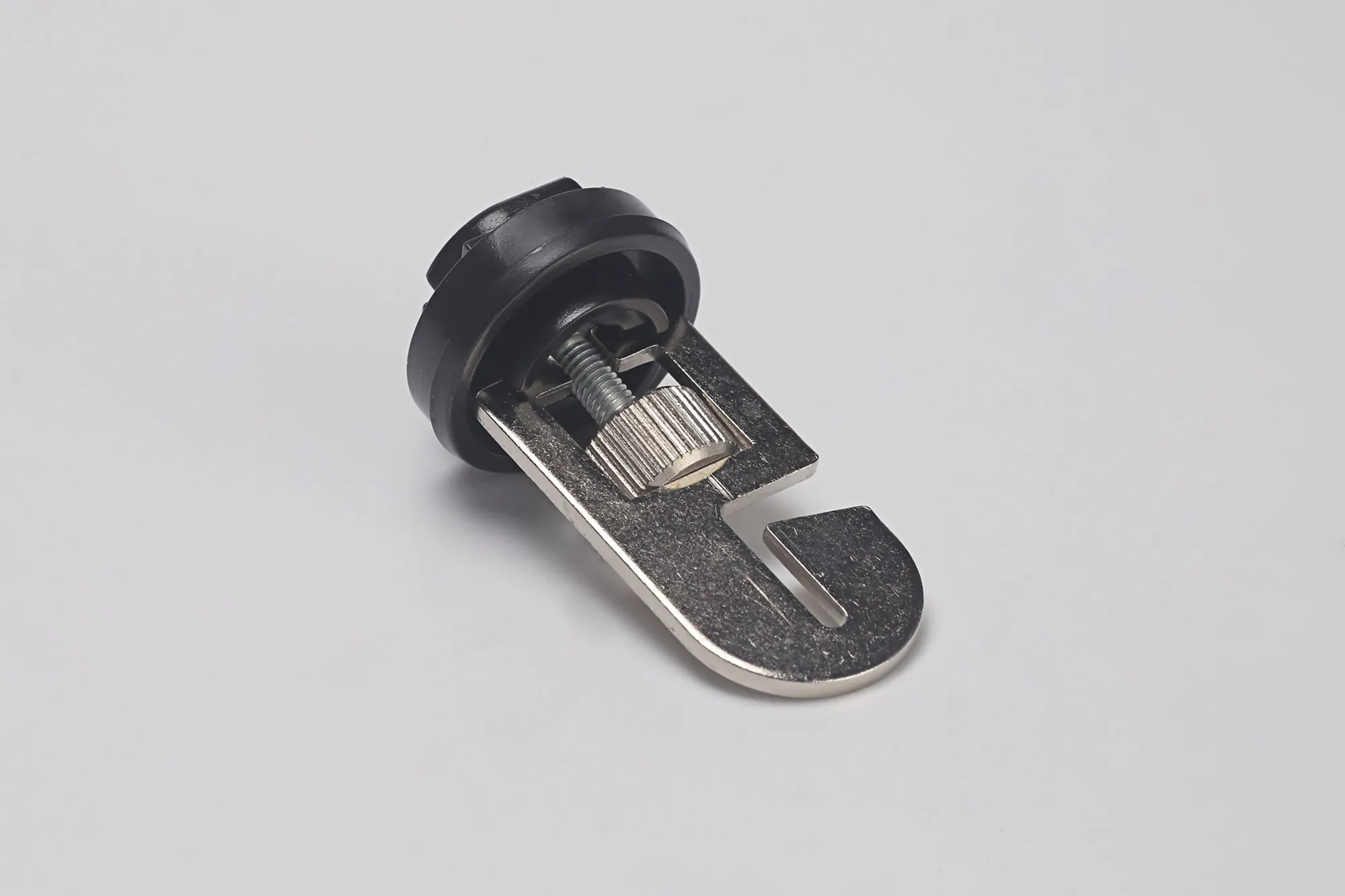 Mechanical Universal Hook Without Cap Max. Load: 10kg 99-067-2  Eutrac Adapters & Components-Black